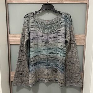FREE PEOPLE Morning Bell Mohair Sweater